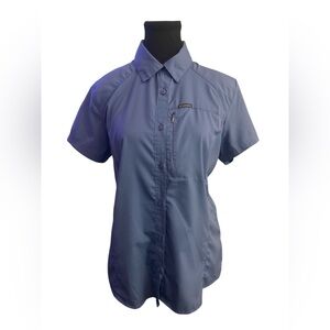 Columbia Navy Button-Up Shirt GUC M
